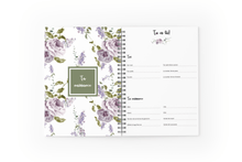 Charger l'image dans la galerie, PRÉVENTE - Journal de grossesse - Lilac (970-S) - Moments ancrés