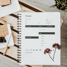 Charger l'image dans la galerie, Camping - Livre souvenir - Moments ancrés