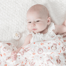 Charger l'image dans la galerie, Couverture en mousseline de bambou - La forêt enchantée - Moments ancrés