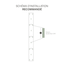 Charger l'image dans la galerie, Échelle de croissance en bois naturel - Moments ancrés