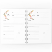 Charger l'image dans la galerie, Journal de grossesse - Boho floral - Moments ancrés