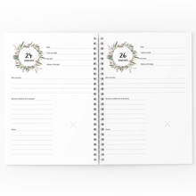 Charger l'image dans la galerie, Journal de grossesse - Floral - Moments ancrés