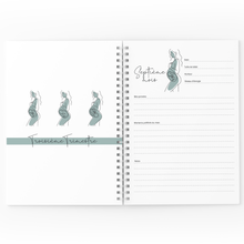 Charger l'image dans la galerie, Ma grossesse Lineart - Aqua - Moments ancrés