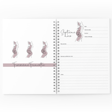 Charger l'image dans la galerie, Ma grossesse Lineart - Mauve - Moments ancrés