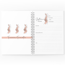 Charger l'image dans la galerie, Ma grossesse Lineart - Rose - Moments ancrés