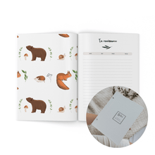 Charger l'image dans la galerie, Mon journal de bébé - Animaux de la forêt - Couvertures rigides - Moments ancrés