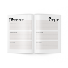 Charger l'image dans la galerie, Mon journal de bébé - Animaux de la forêt - Couvertures rigides - Moments ancrés