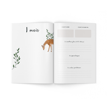 Charger l'image dans la galerie, Mon journal de bébé - Animaux de la forêt - Couvertures rigides - Moments ancrés