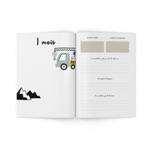 Charger l'image dans la galerie, Mon journal de bébé - Construction - Couvertures rigides - Moments ancrés