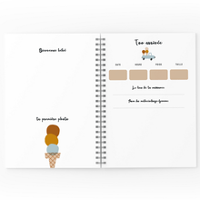 Charger l'image dans la galerie, Mon journal de bébé - Crème glacée - Moments ancrés