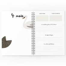 Charger l'image dans la galerie, Mon journal de bébé - Cygnes - Moments ancrés