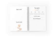 Charger l'image dans la galerie, Mon journal de bébé - Fleurs corails - Moments ancrés