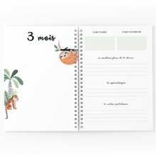 Charger l'image dans la galerie, Mon journal de bébé - Jungle - Moments ancrés