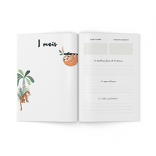 Charger l'image dans la galerie, Mon journal de bébé - Jungle - Couvertures rigides - Moments ancrés