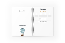 Charger l'image dans la galerie, Mon journal de bébé - Montgolfières - Moments ancrés