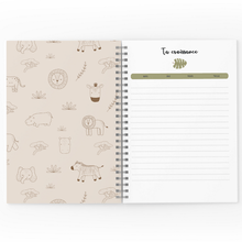 Charger l'image dans la galerie, Mon journal de bébé - Safari - Moments ancrés