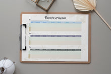 Charger l'image dans la galerie, Outil à télécharger - Devoirs et lecons - Moments ancrés