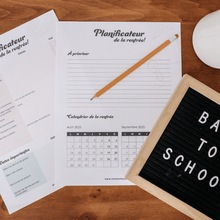 Charger l'image dans la galerie, Outil à télécharger - Planificateur de la rentrée - Moments ancrés