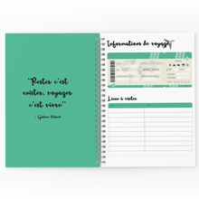 Charger l'image dans la galerie, PRÉVENTE - Livre souvenir de voyage familial - Moments ancrés