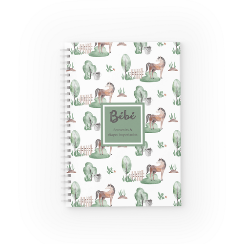 Mon journal de bébé - Ferme - Moments ancrés