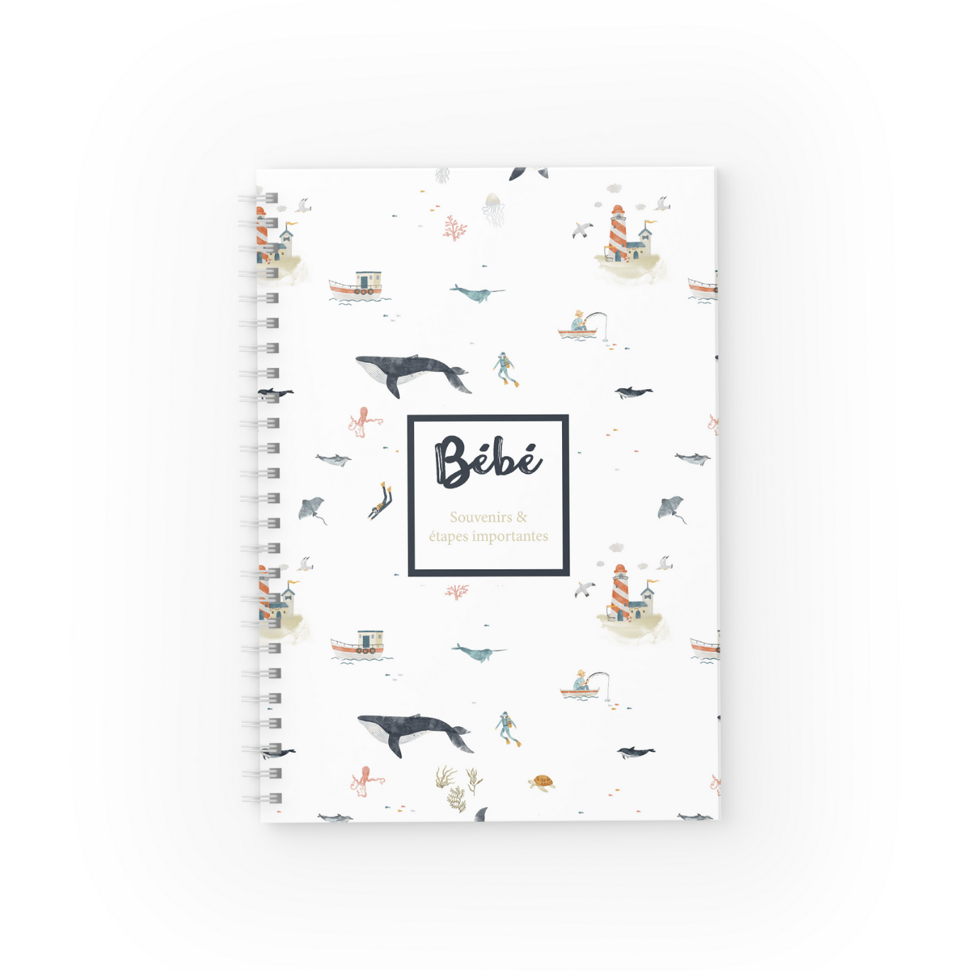 Mon journal de bébé - Mer & côtes - Moments ancrés