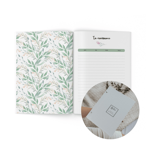 Mon journal de bébé - Papillons - Couvertures rigides - Moments ancrés