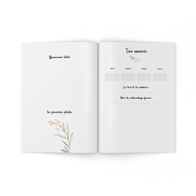 Charger l&#39;image dans la galerie, Mon journal de bébé - Papillons - Couvertures rigides - Moments ancrés
